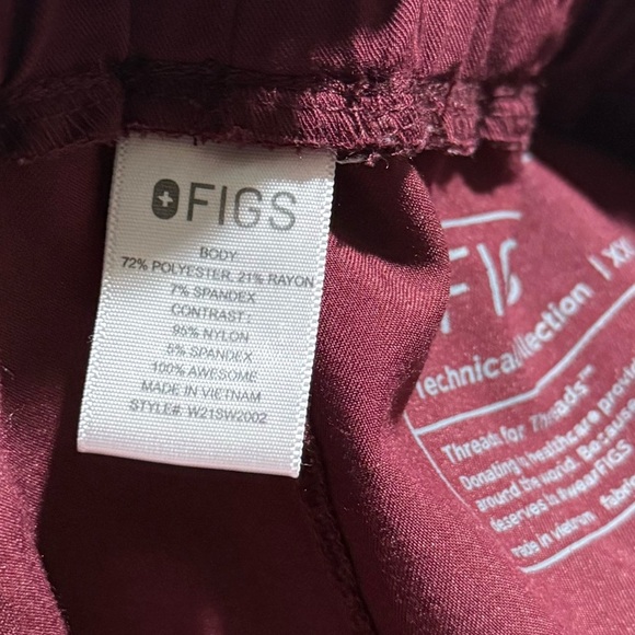 FIGS Technical Collection W21SW2002 Scrub Pants - Picture 5 of 6